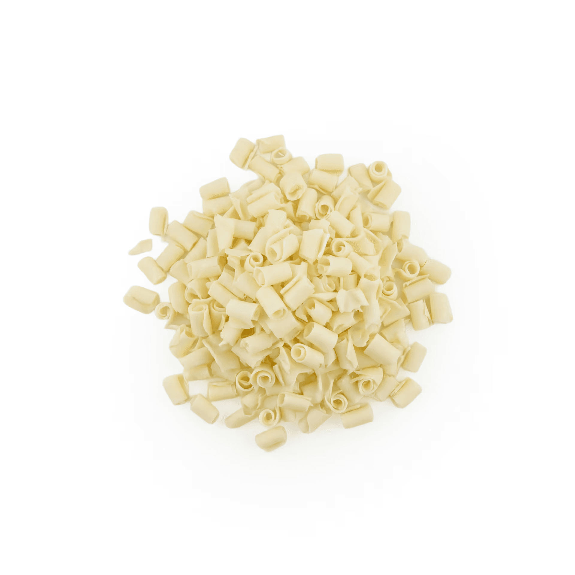 White Chocolate Curls – Retail Pack