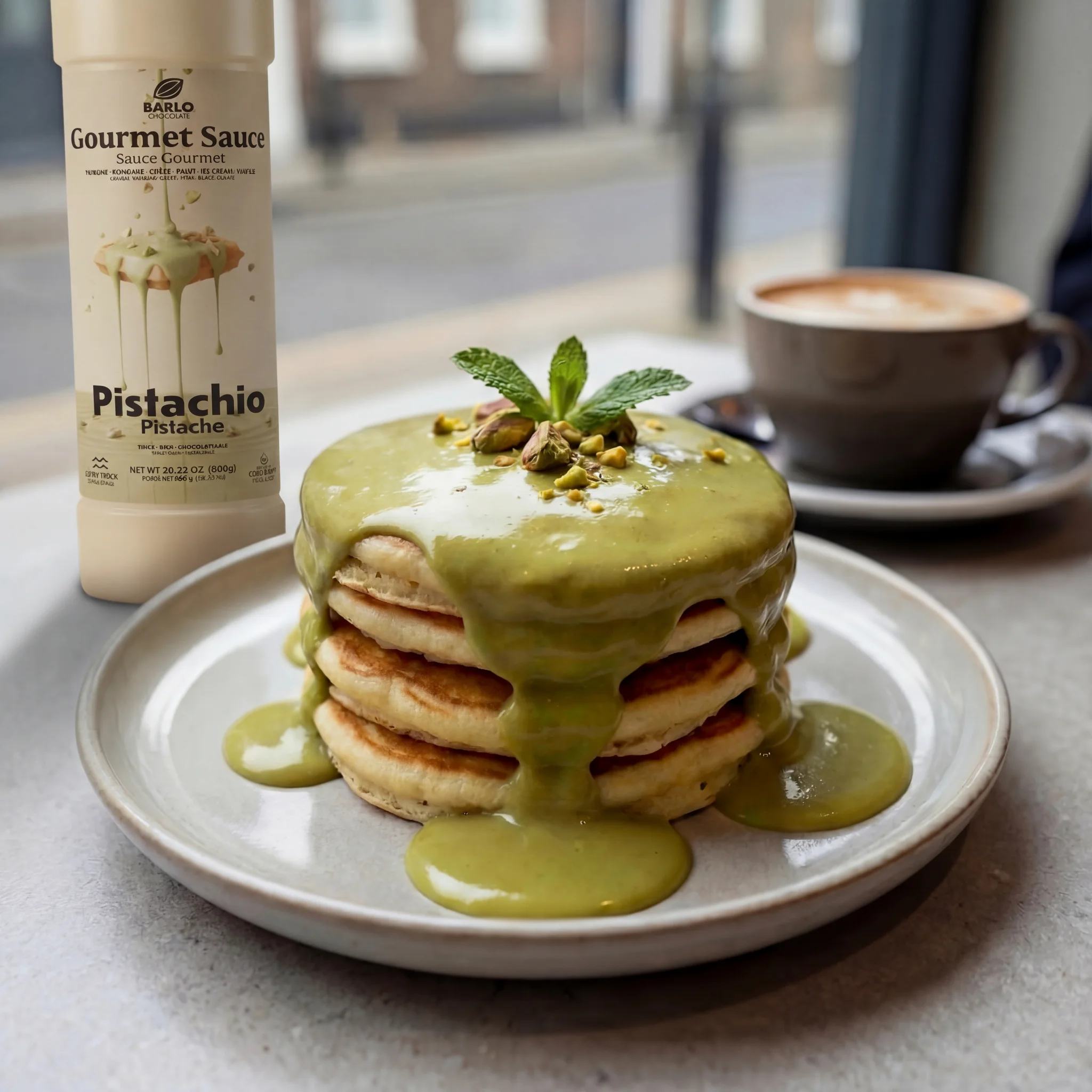 Premium 10% Pistachio Gourmet Sauce, image 3