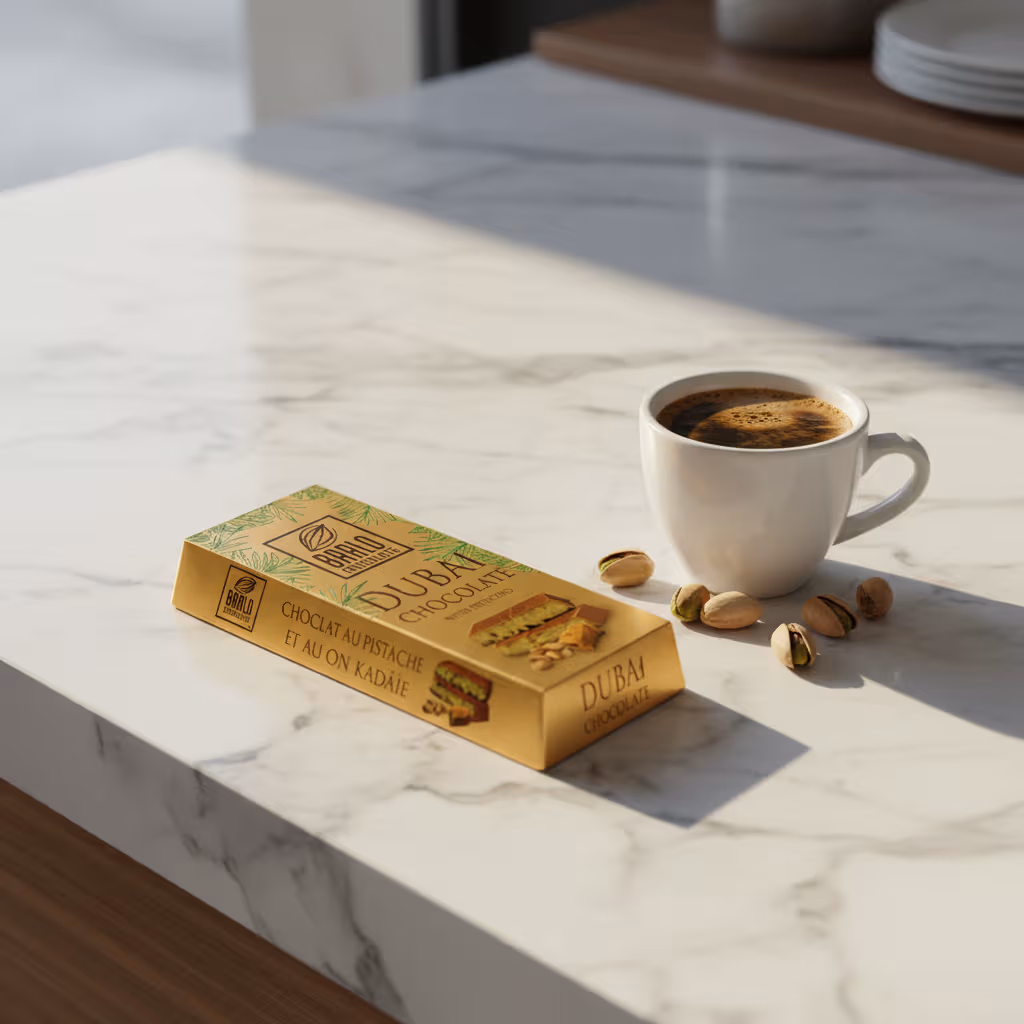 Dubai Chocolate with Pistachio, image 6
