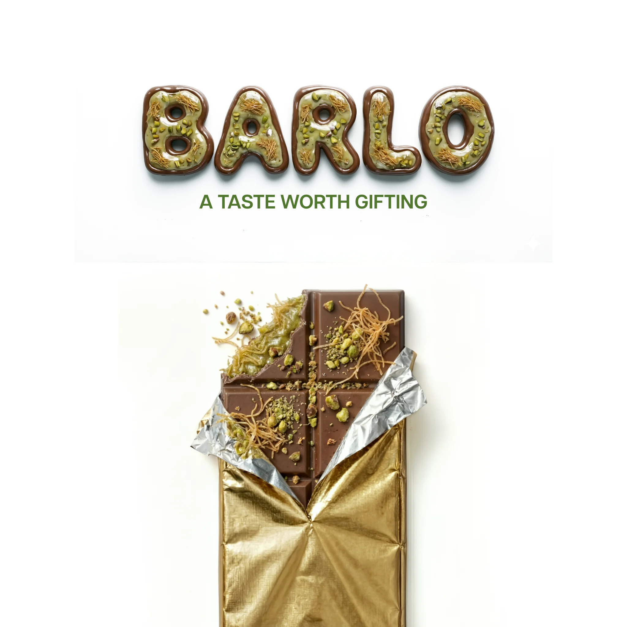 Dubai Chocolate with Pistachio, image 2