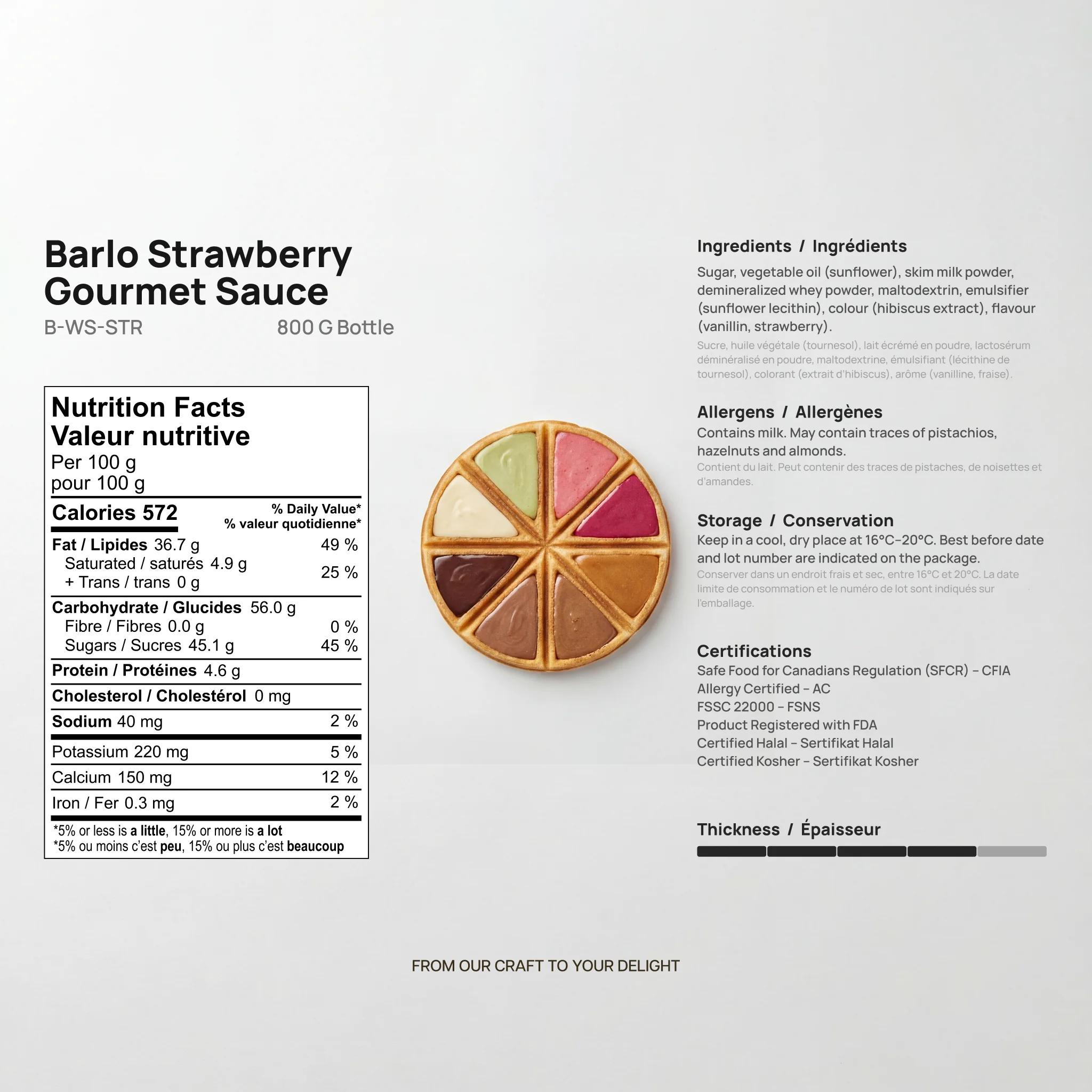 Strawberry Gourmet Sauce, image 5