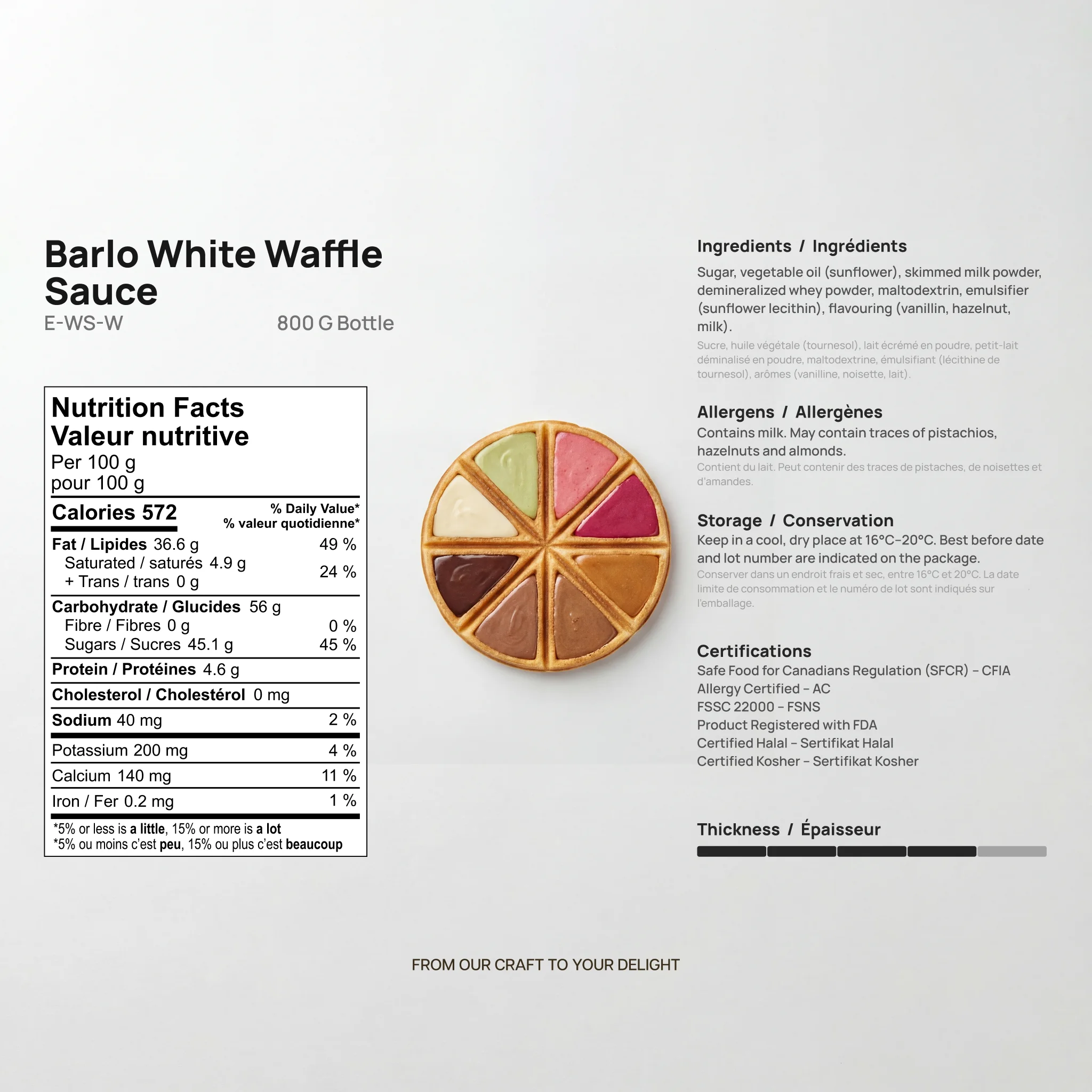 White Gourmet Sauce, image 6