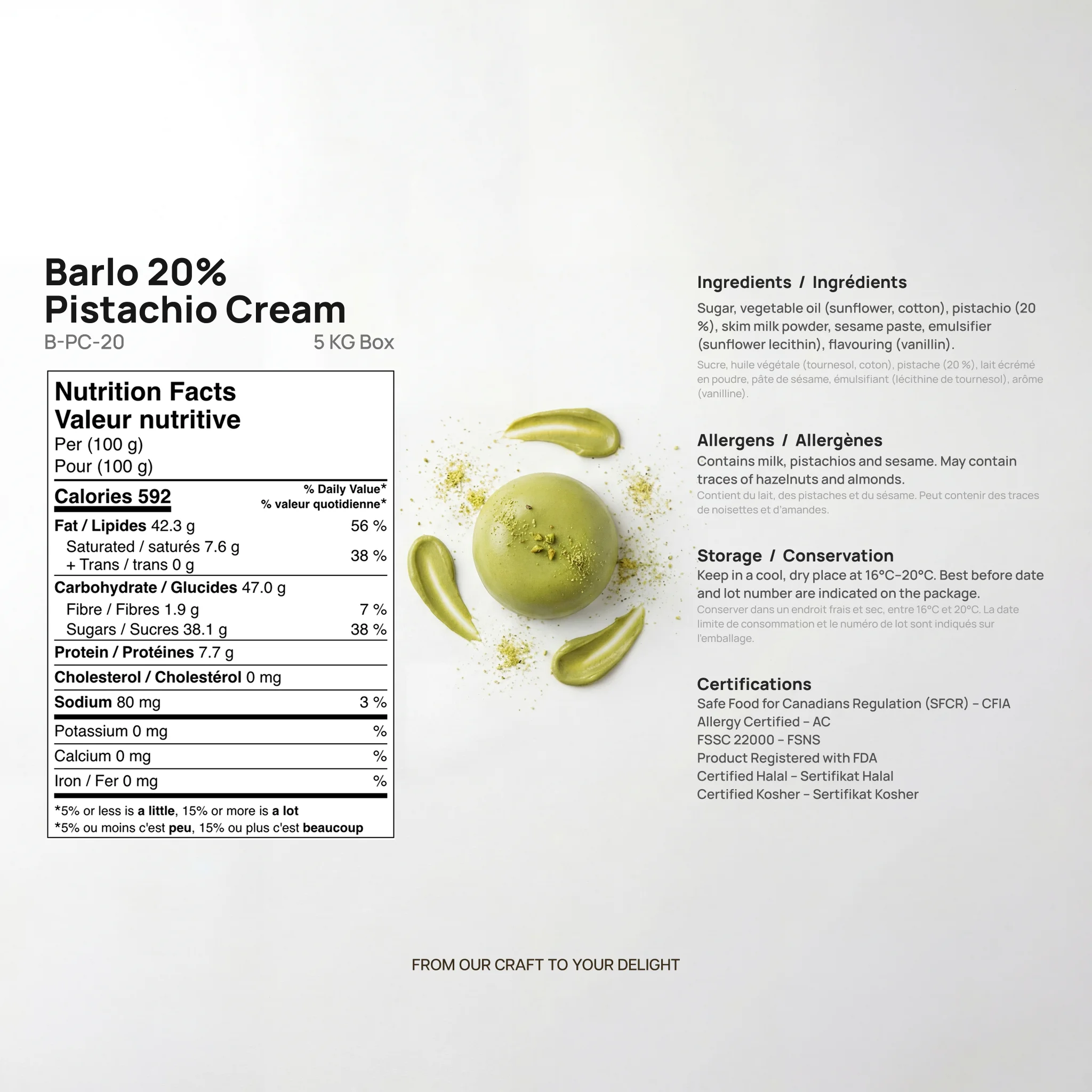 20% Pistachio Cream, image 5