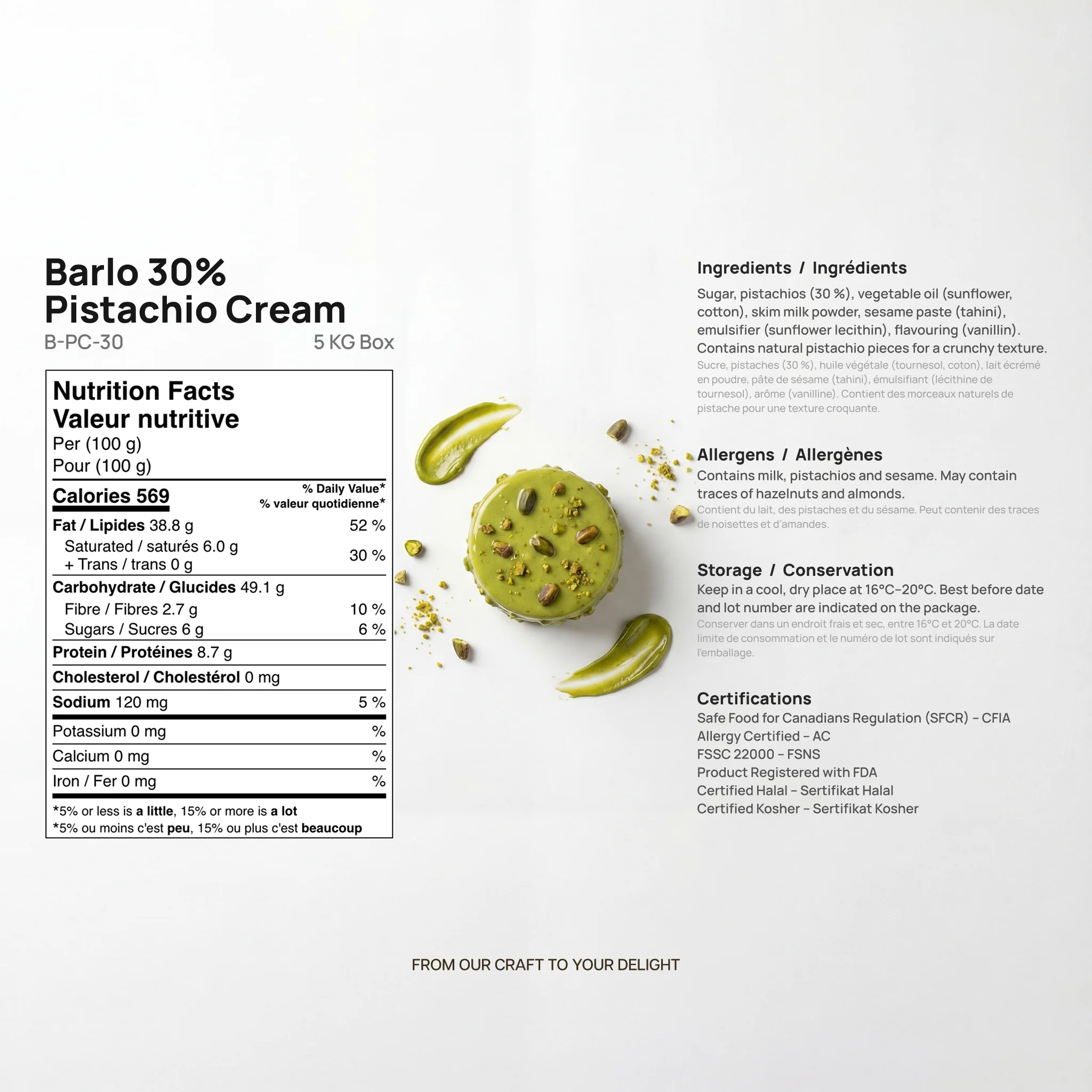 30% Pistachio Cream, image 6