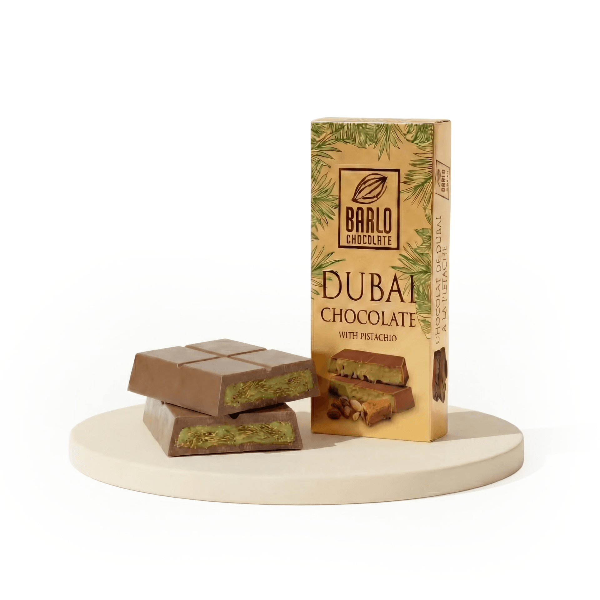 Dubai Chocolate with Pistachio
