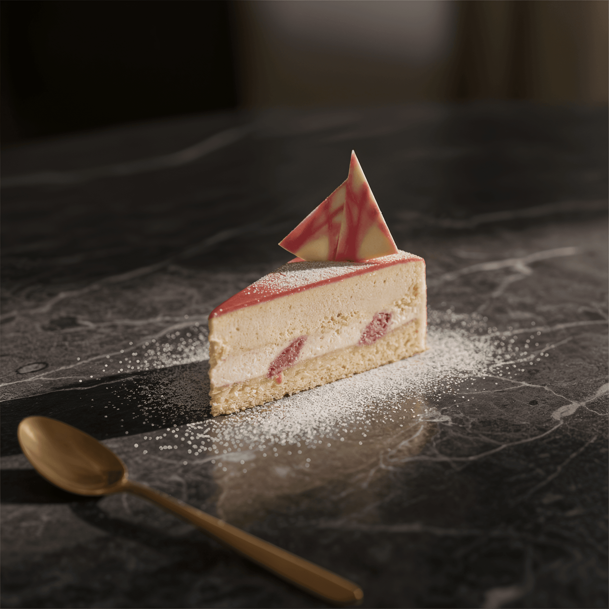 Pink Patterned Triangle, image 5