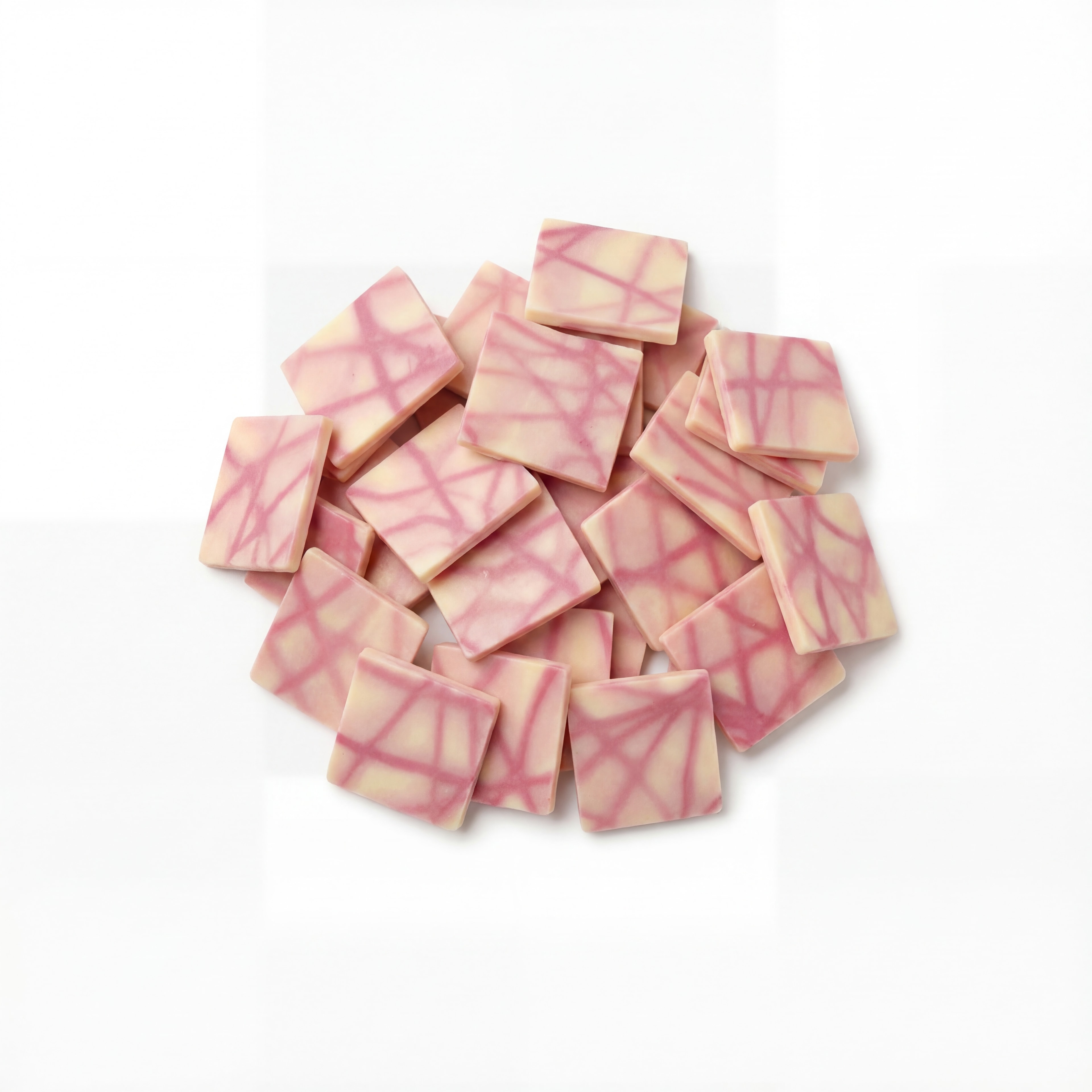 Pink Patterned Square
