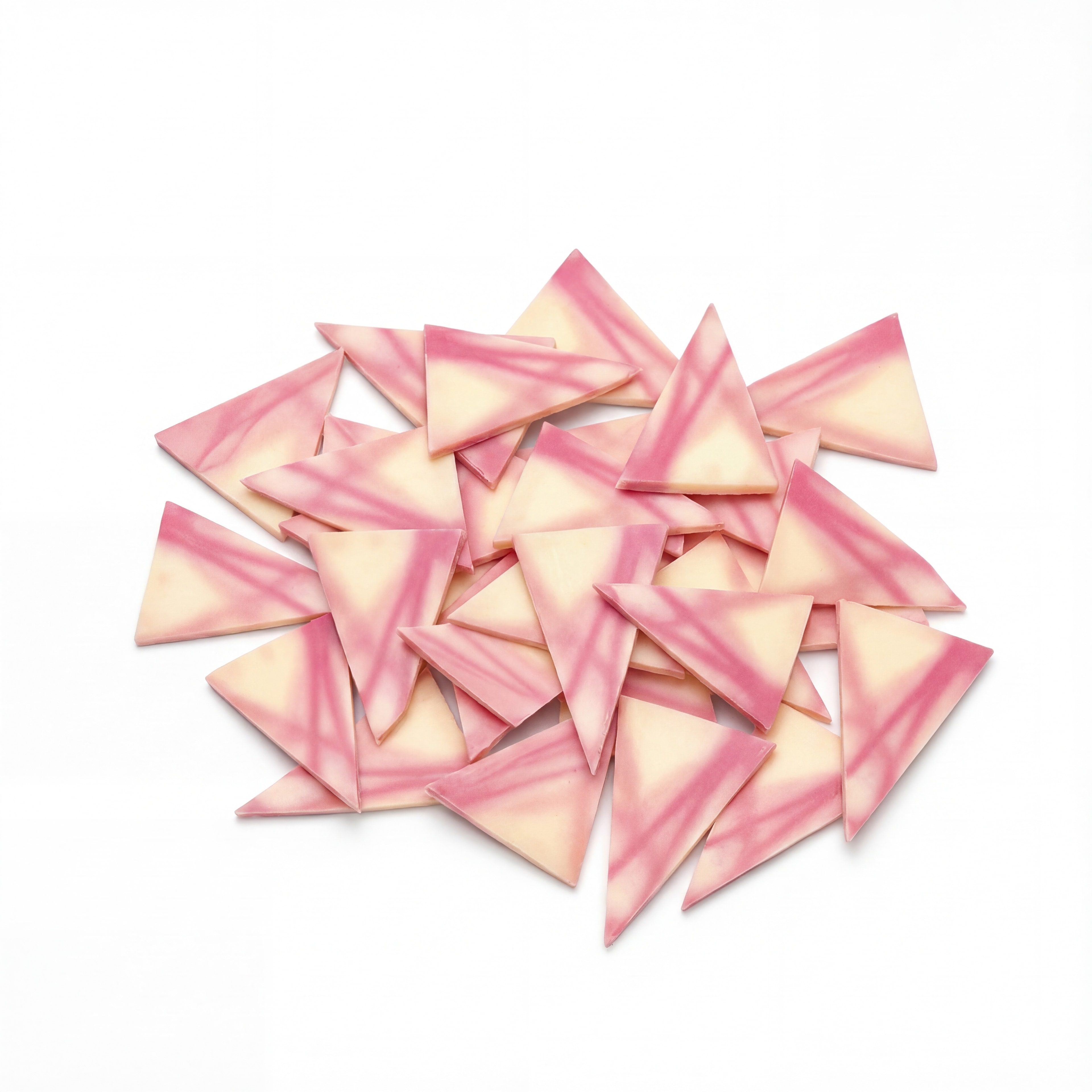 Pink Patterned Triangle